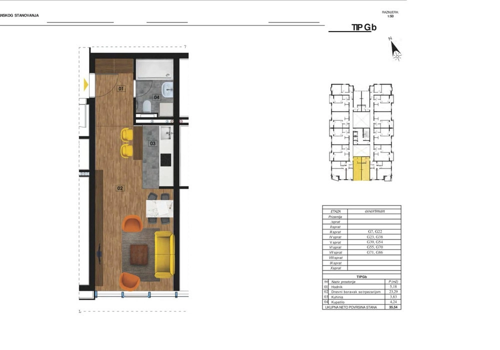 Dvosoban-stan-u-novogradnji-Becici-Budva-11 Dvosoban stan 73 m² – Bečići, Budva — fotografija 12