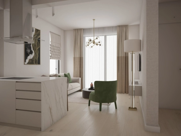 Jednosoban stan 41 m² – Bečići, Budva — fotografija 2