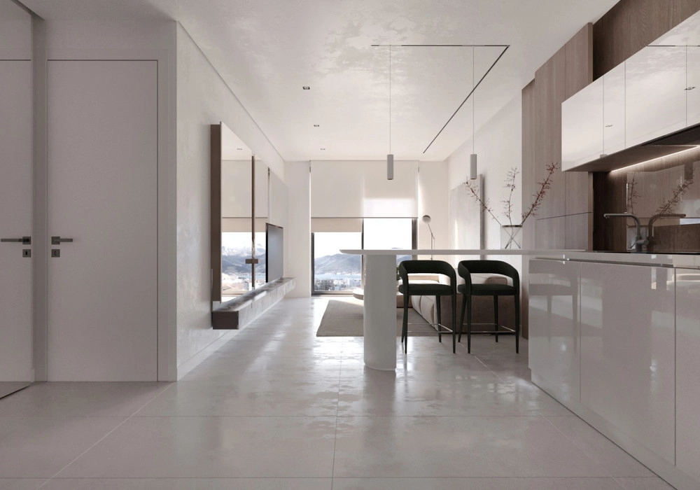 Jednosoban-stan-u-novogradnji-Gorica-Tivat-14 Jednosoban stan 50 m² – Mažina, Tivat — fotografija 15