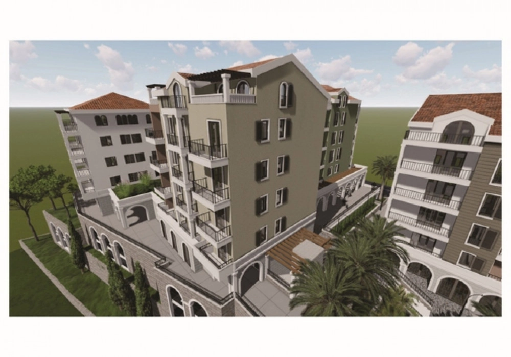 Jednosoban-stan-u-novogradnji-Gorica-Tivat-8 Jednosoban stan 50 m² – Mažina, Tivat — fotografija 9