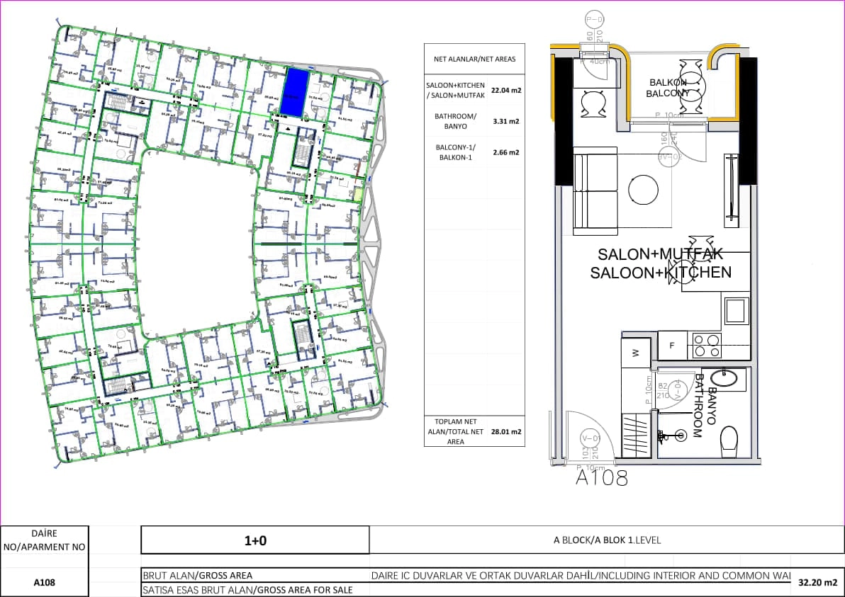 Garsonjera-u-kompleksu-SapphireAll-Susanj-Bar-6 Garsonjera 28 m² – Šušanj, Bar — fotografija 7