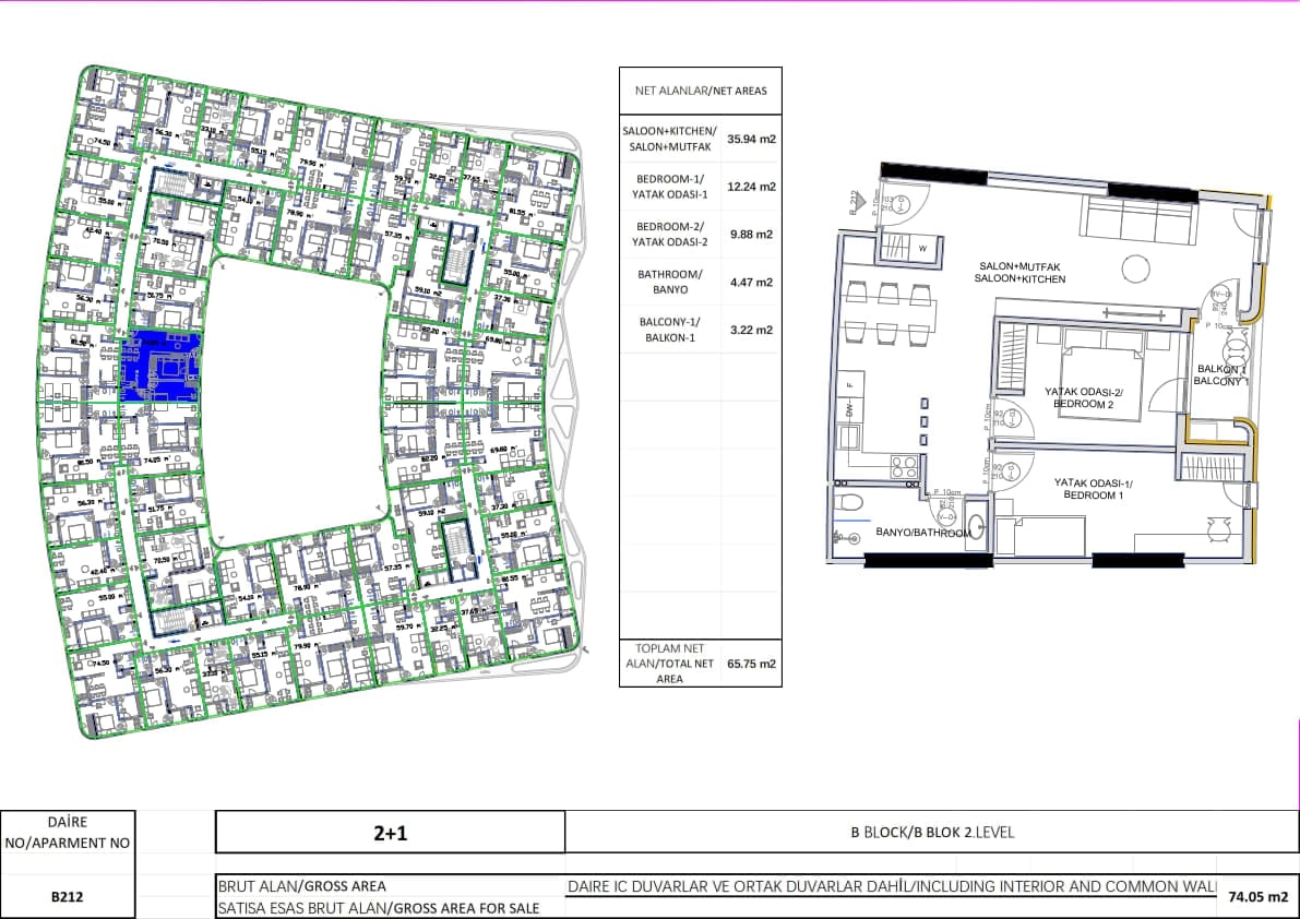 Dvosoban-stan-u-novogradnji-Susanj-Bar-8 Dvosoban stan 65 m² – Šušanj, Bar — fotografija 9