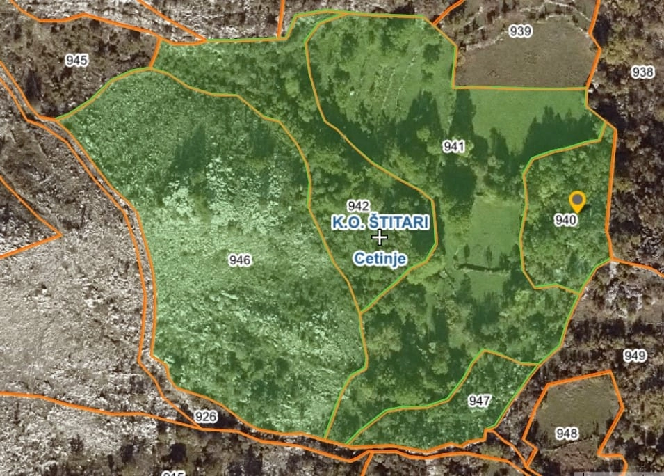 Poljoprivredno-zemljiste-kod-sela-Stitari-Cetinje-1 Plac 30.604 m² – Cetinje — fotografija 2
