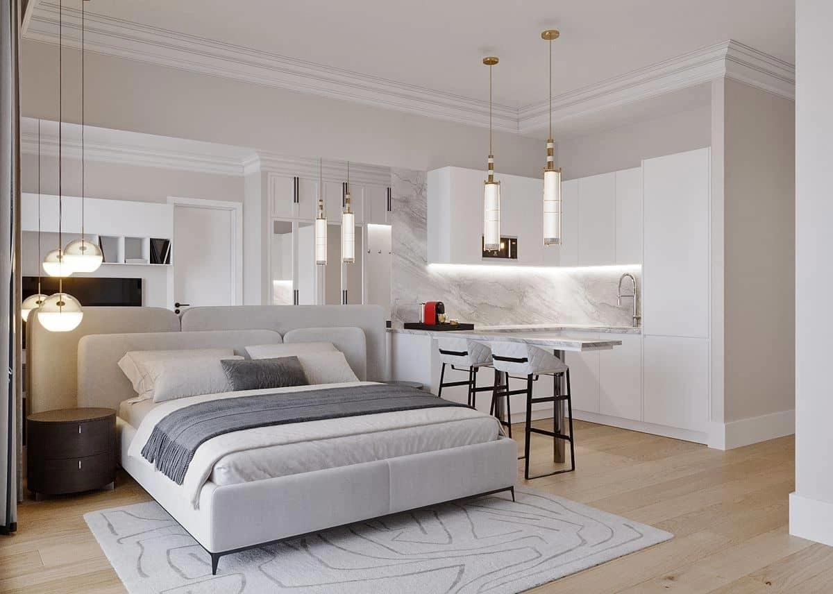 Garsonjera-u-novogradnji-Kumbor-Herceg-Novi-5 Garsonjera 32 m² – Kumbor, Herceg Novi — fotografija 6