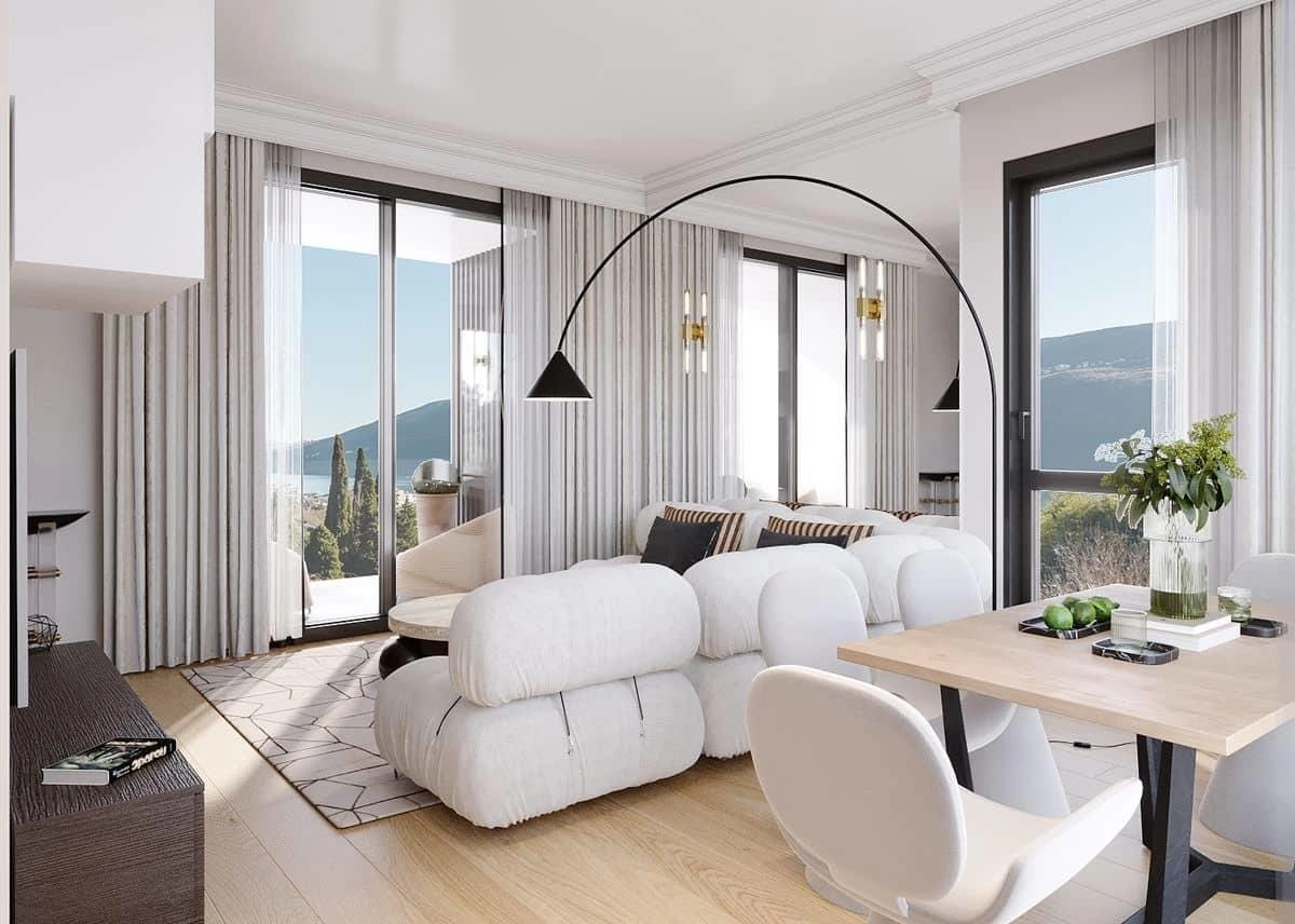 Jednosoban-stan-u-novogradnji-Kumbor-Herceg-Novi-5 Jednosoban stan 43 m² – Kumbor, Herceg Novi — fotografija 6