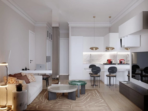 Jednosoban stan 43 m² – Kumbor, Herceg Novi — fotografija 7