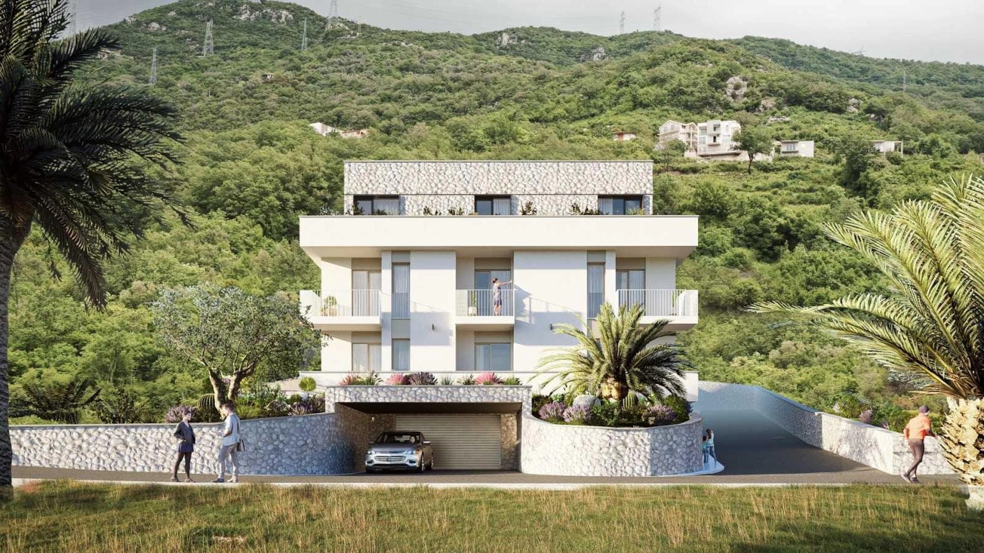 Garsonjera-u-novogradnji-Lastva-Grbaljska-Budva-5 Garsonjera 27 m² – Budva — fotografija 6