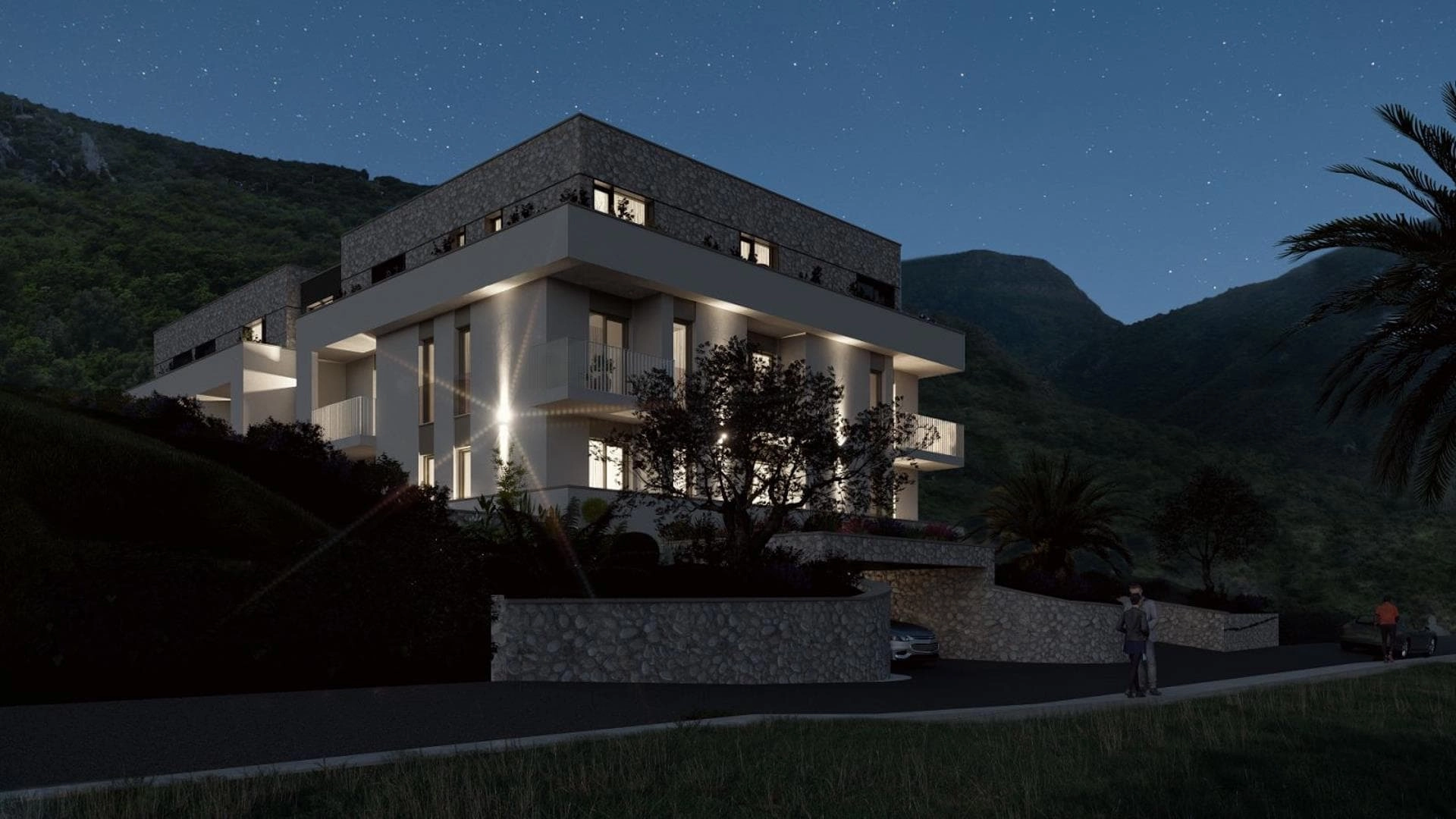 Garsonjera-u-novogradnji-Lastva-Grbaljska-Budva-7 Garsonjera 27 m² – Budva — fotografija 8