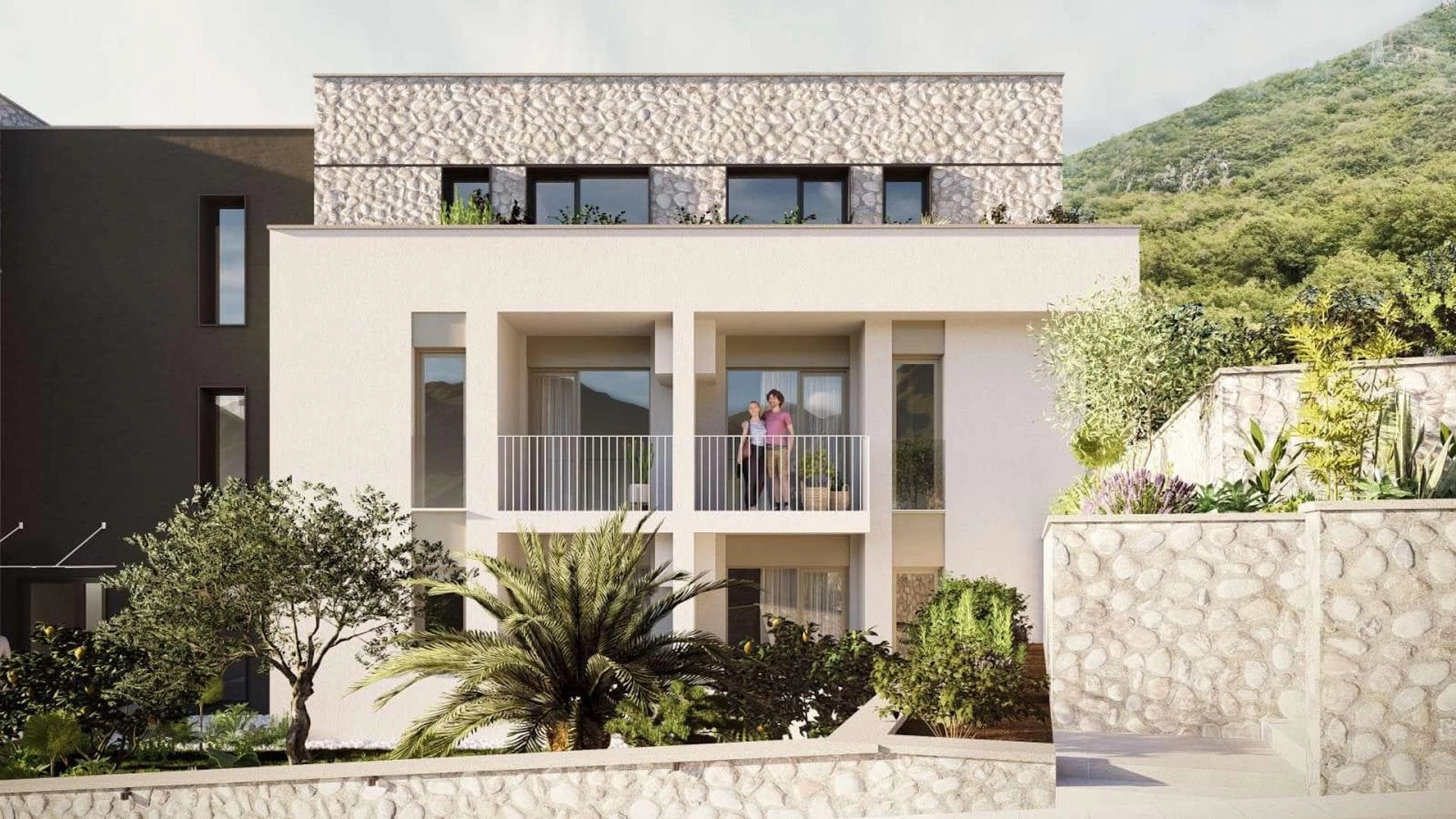Jednosoban-stan-u-izgradnji-Lastva-Grbaljska-Budva-8 Jednosoban stan 40 m² – Budva — fotografija 9