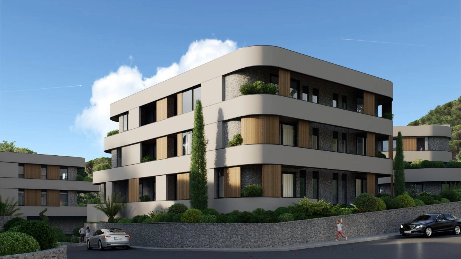Garsonjera-u-novogradnji-Lastva-Grbaljska-Budva-3 Garsonjera 33 m² – Budva — fotografija 4