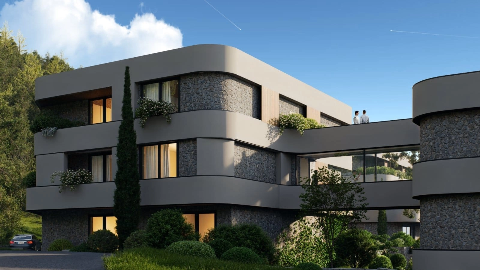 Garsonjera-u-novogradnji-Lastva-Grbaljska-Budva-5 Garsonjera 33 m² – Budva — fotografija 6