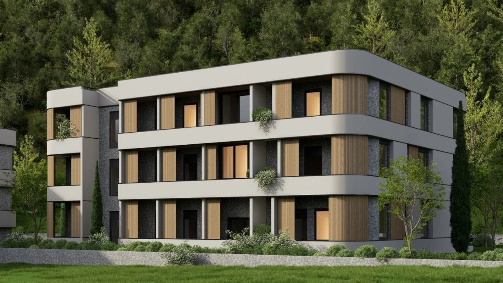 Garsonjera-u-novogradnji-Lastva-Grbaljska-Budva-6 Garsonjera 33 m² – Budva — fotografija 7