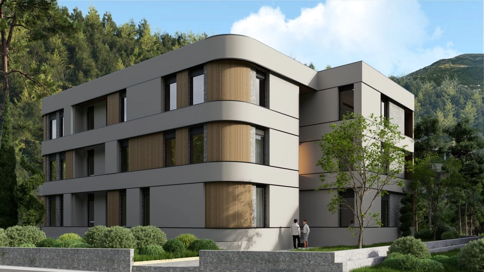 Garsonjera-u-novogradnji-Lastva-Grbaljska-Budva-8 Garsonjera 33 m² – Budva — fotografija 9