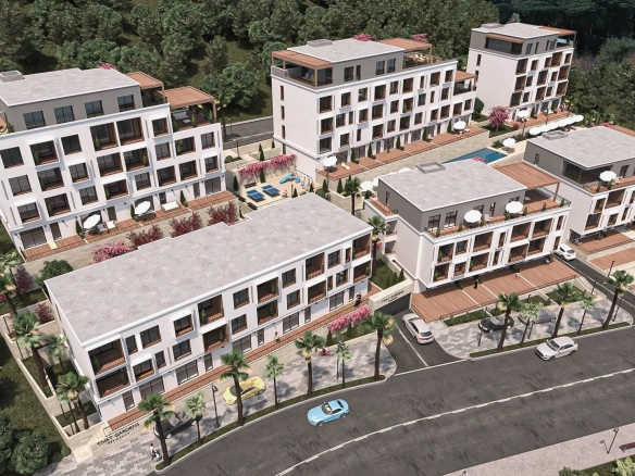 Jednosoban stan 64 m² – Mažina, Tivat — fotografija 5