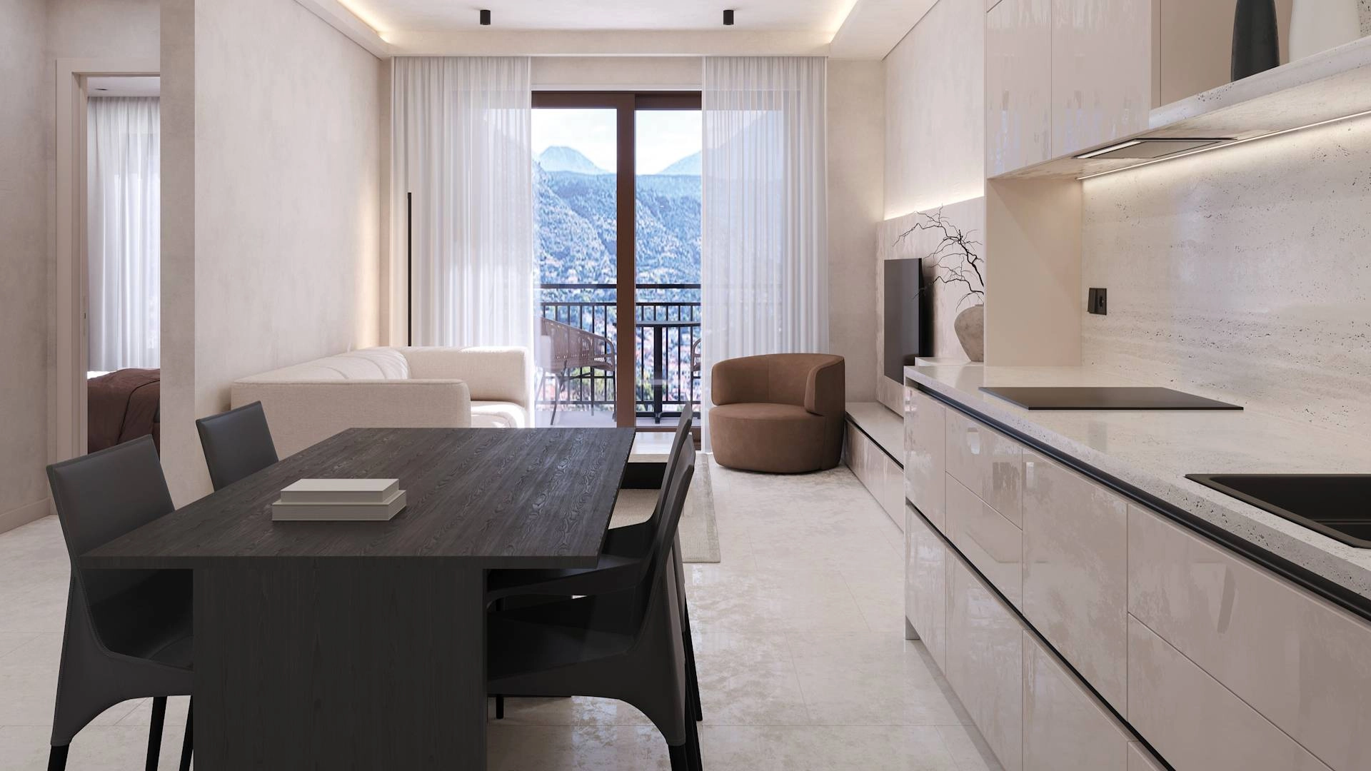 Jednosoban-stan-u-novogradnji-Tivat-6 Jednosoban stan 64 m² – Mažina, Tivat — fotografija 7