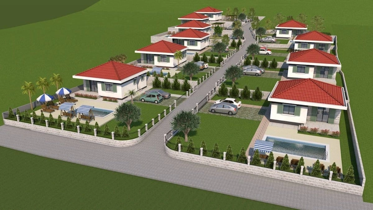 Prizemna-kuca-sa-bazenom-u-Lastvi-Grbaljskoj-Budva-7 Kuća 80 m² – Lastva Grbaljska, Budva — fotografija 8