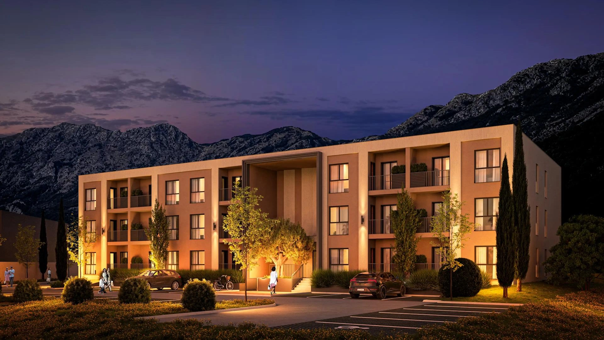 Jednosoban-stan-u-izgradnji-Radanovici-Kotor-1 Jednosoban stan 49 m² – Radanovići, Kotor — fotografija 2
