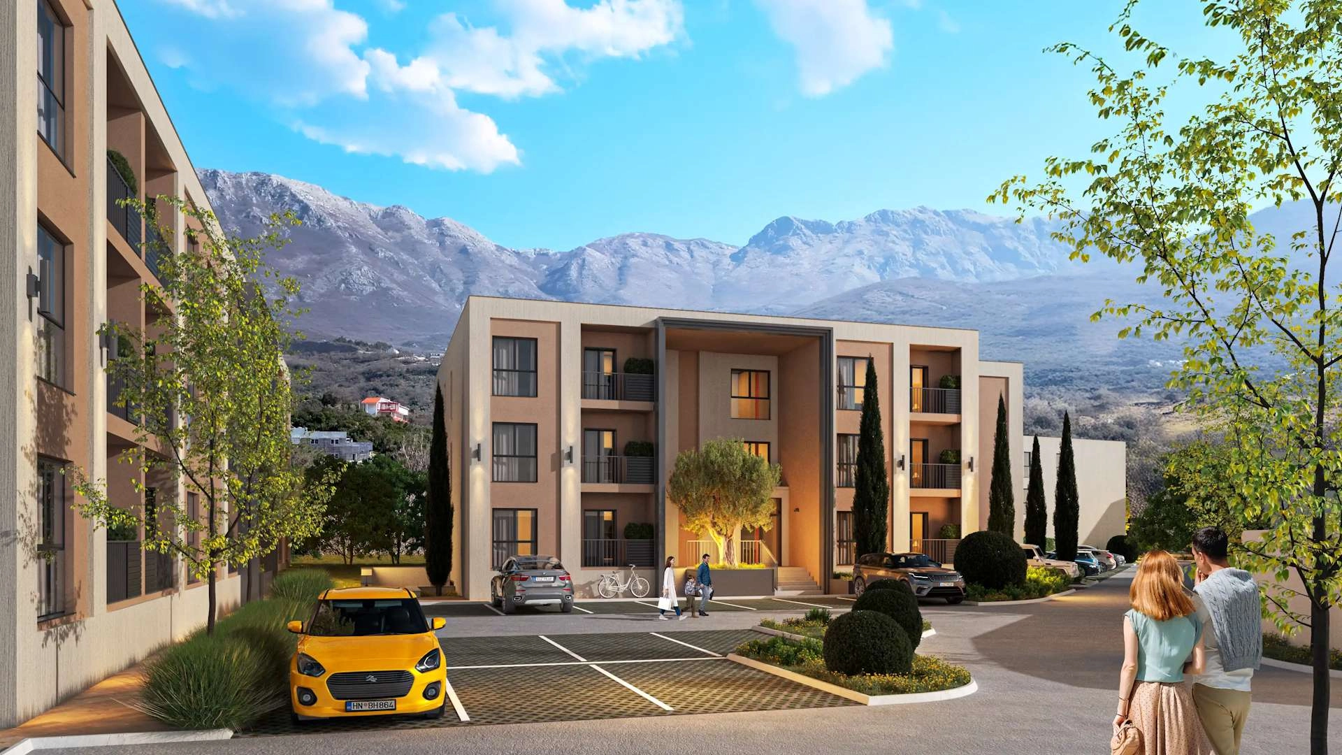 Jednosoban-stan-u-izgradnji-Radanovici-Kotor-3 Jednosoban stan 49 m² – Radanovići, Kotor — fotografija 4