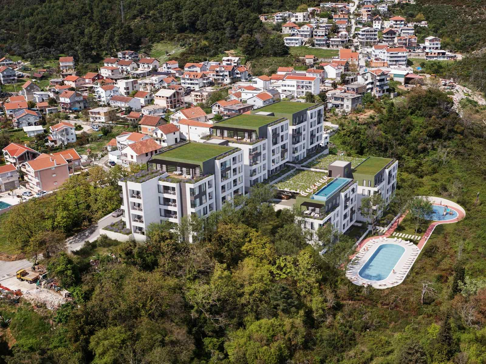 Trosoban-penthaus-sa-terasom-u-Tivtu-3 Trosoban stan 235 m² – Kavač, Tivat — fotografija 4