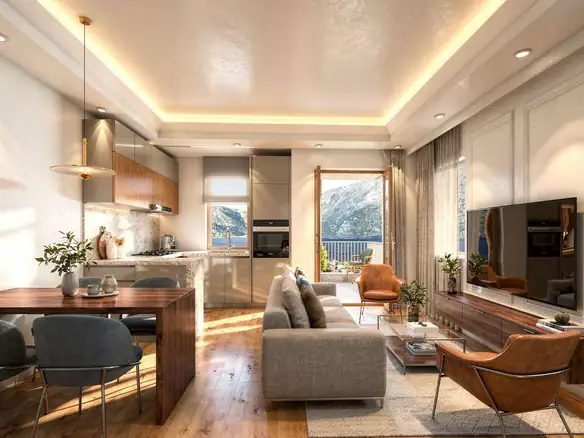 Jednosoban stan 54 m² – Risan, Kotor — fotografija 3