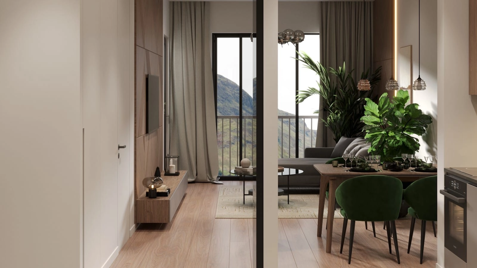 Jednosoban-stan-u-novogradnji-Kavac-Kotor-4 Jednosoban stan 51 m² – Kavač, Kotor — fotografija 5