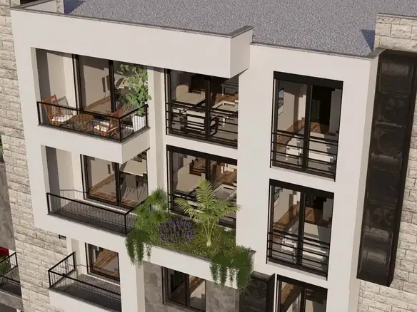 Jednosoban stan 49 m² – Šušanj, Bar — fotografija 7