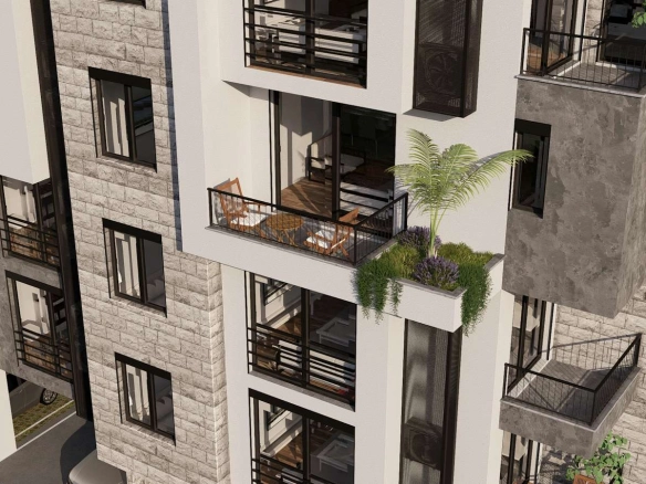 Dvosoban stan 70 m² – Šušanj, Bar — fotografija 5