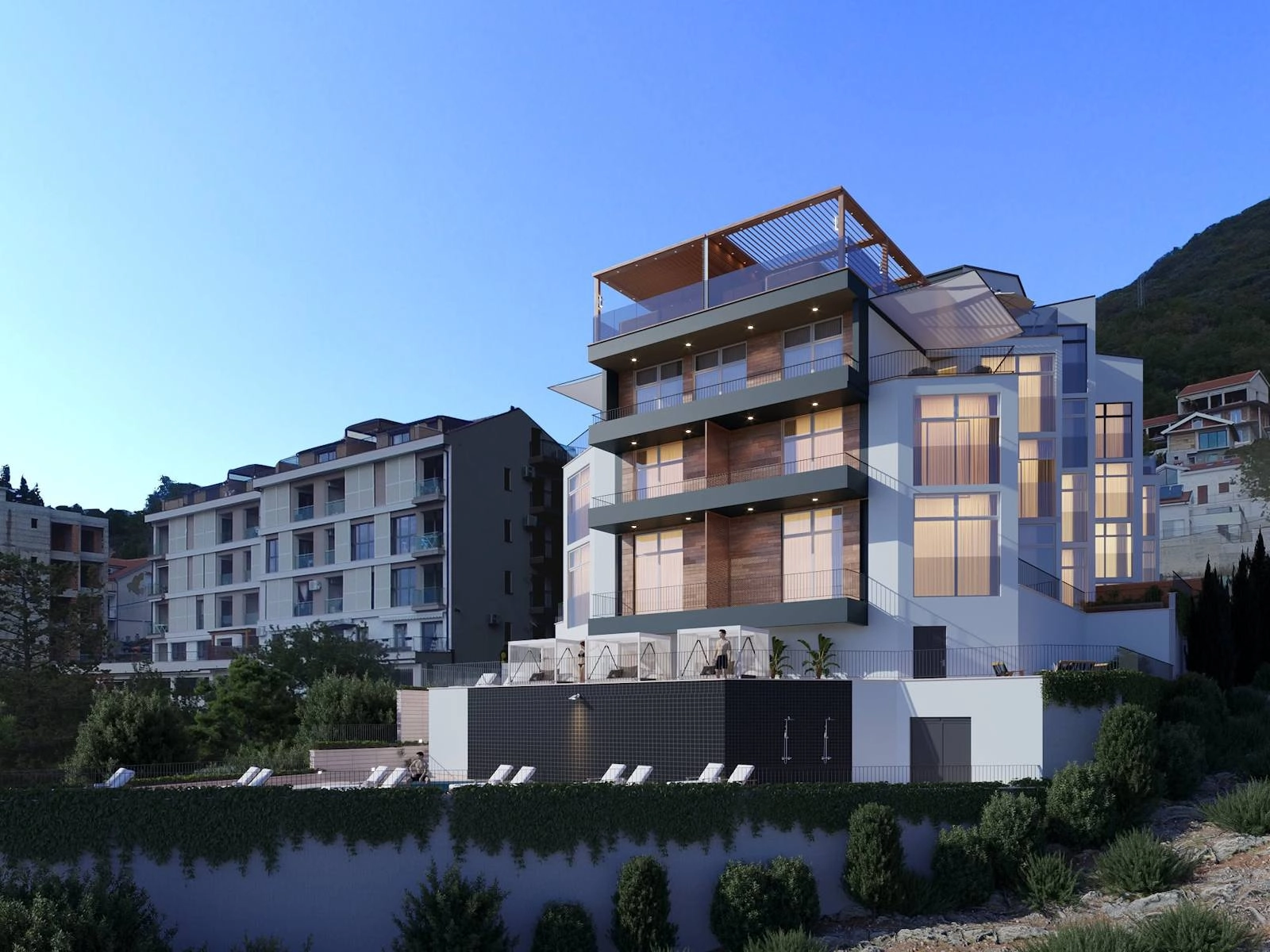 Dvosoban stan 55 m² – Mažina, Tivat — fotografija 2