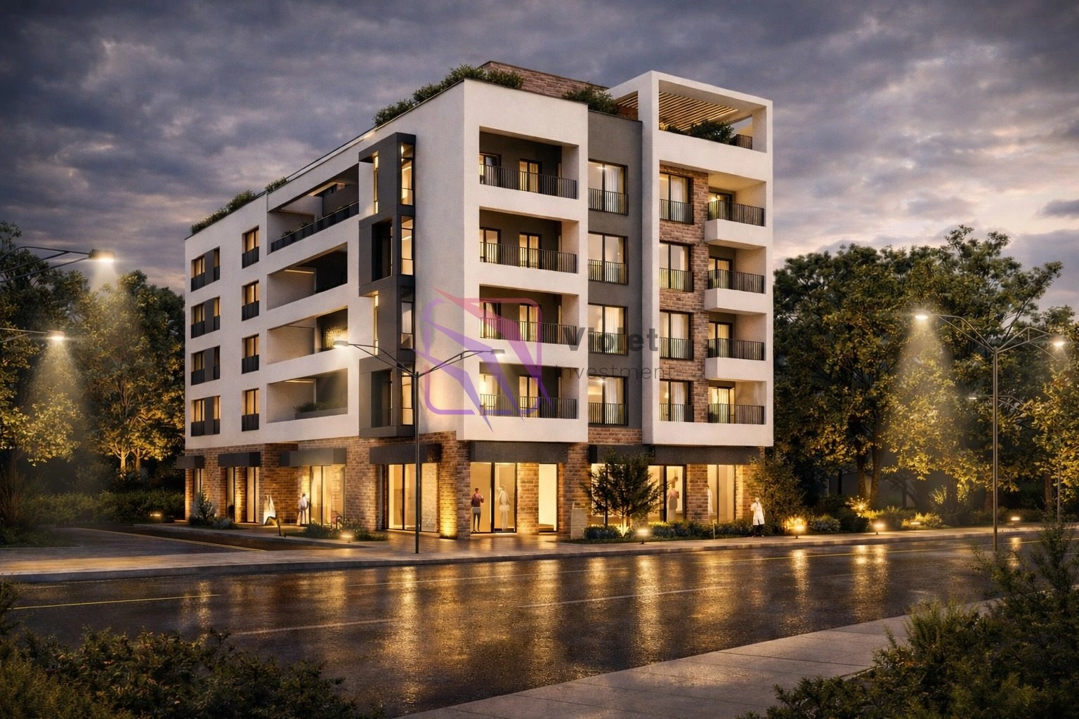 Garsonjera-u-projektu-Gorica-Palace-City-kej-Podgorica-2 Garsonjera 33 m² – City kej, Podgorica — fotografija 3