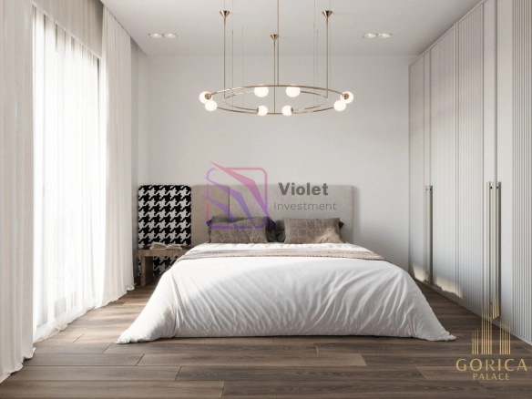 Garsonjera 33 m² – City kej, Podgorica — fotografija 4
