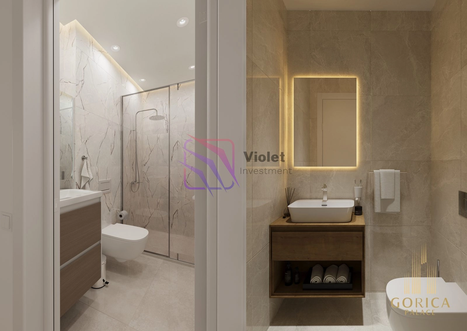 Garsonjera-u-projektu-Gorica-Palace-City-kej-Podgorica-4 Garsonjera 33 m² – City kej, Podgorica — fotografija 5