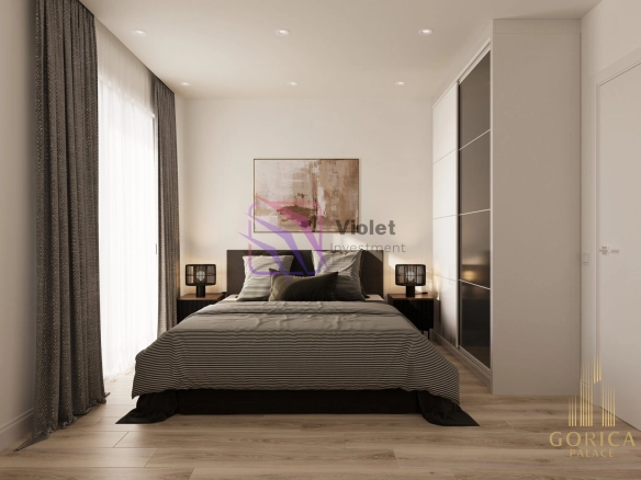 Garsonjera 33 m² – City kej, Podgorica — fotografija 6