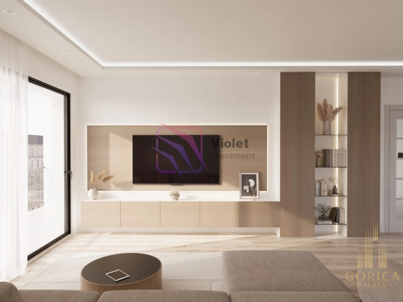 Garsonjera 33 m² – City kej, Podgorica — fotografija 7