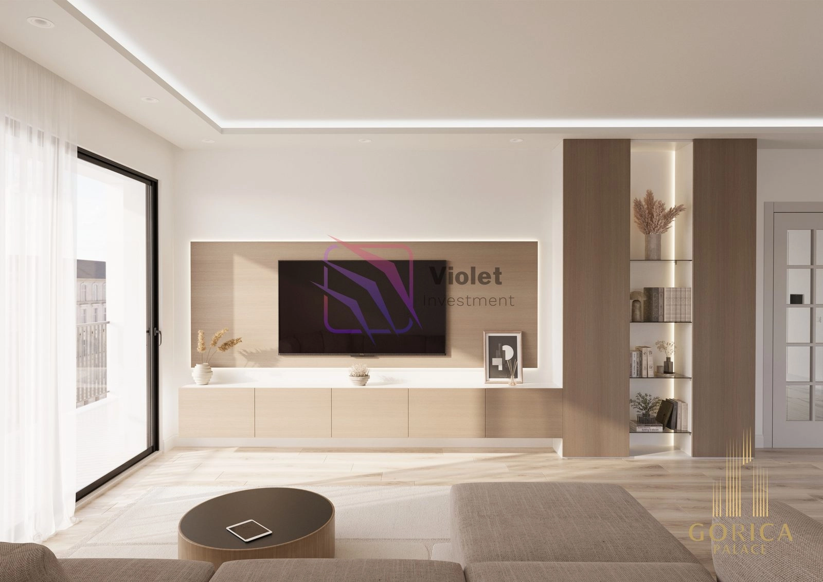 Garsonjera-u-projektu-Gorica-Palace-City-kej-Podgorica-6 Garsonjera 33 m² – City kej, Podgorica — fotografija 7