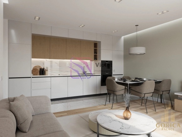 Garsonjera 33 m² – City kej, Podgorica — fotografija 8