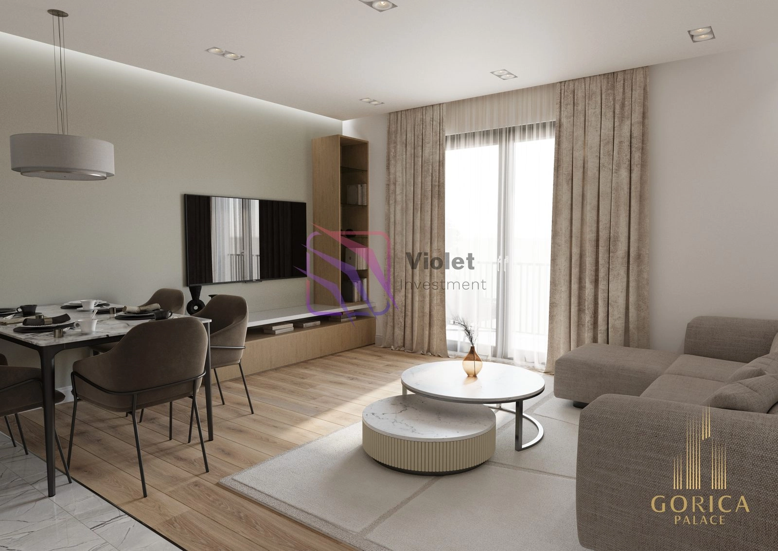 Garsonjera-u-projektu-Gorica-Palace-City-kej-Podgorica-8 Garsonjera 33 m² – City kej, Podgorica — fotografija 9