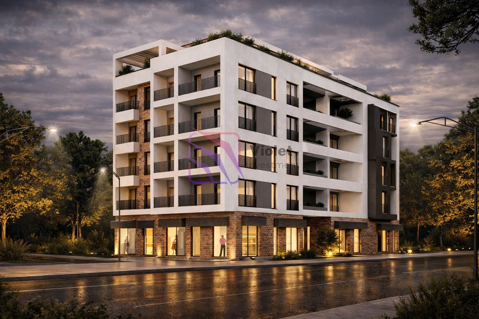 Garsonjera-u-projektu-Gorica-Palace-City-kej-Podgorica-9 Garsonjera 33 m² – City kej, Podgorica — fotografija 10