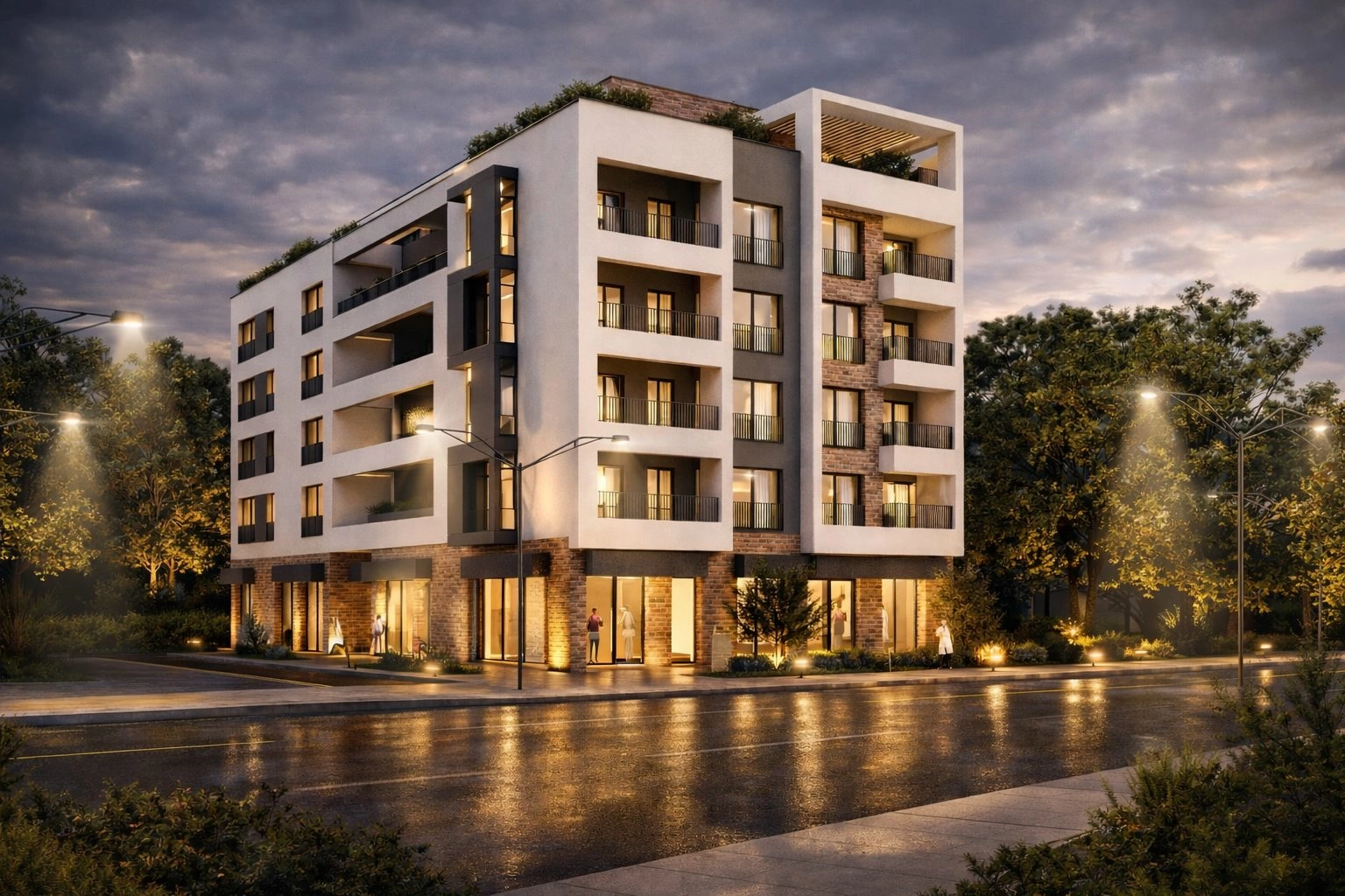 Jednosoban-stan-u-novogradnji-City-kej-Podgorica-4 Jednosoban stan 50 m² – City kej, Podgorica — fotografija 5