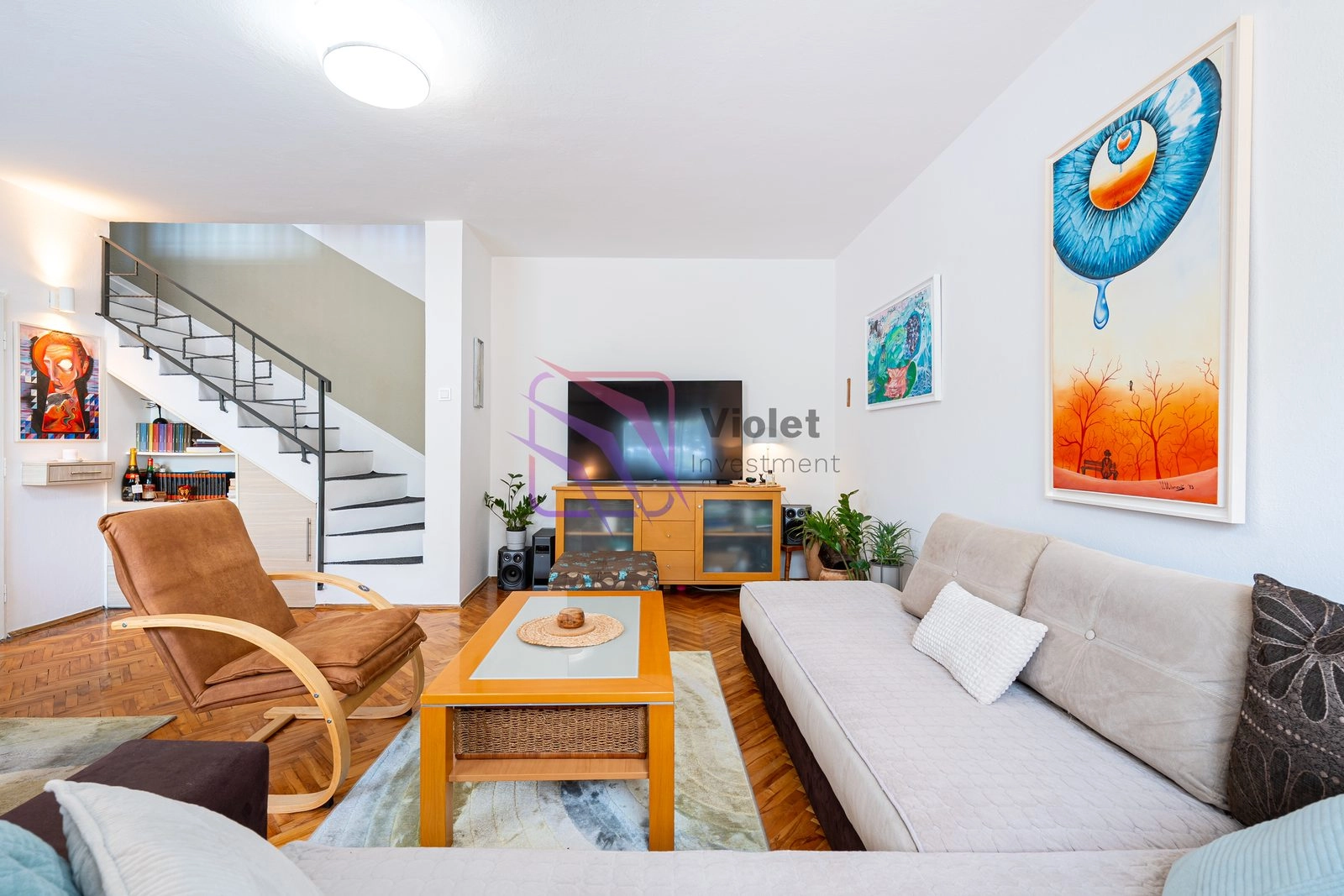 Namjesten-trosoban-stan-Dalmatinska-Podgorica-1 Izdavanje: Trosoban stan 100 m² – Dalmatinska, Podgorica — fotografija 2