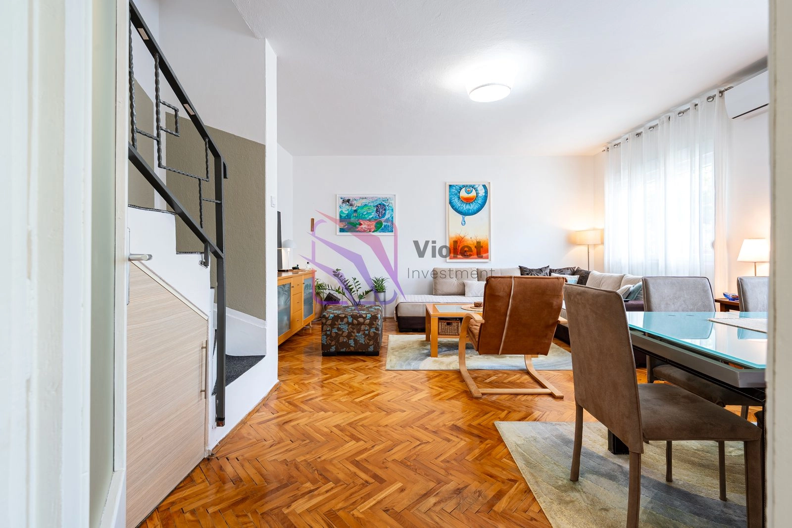 Namjesten-trosoban-stan-Dalmatinska-Podgorica-4 Izdavanje: Trosoban stan 100 m² – Dalmatinska, Podgorica — fotografija 5