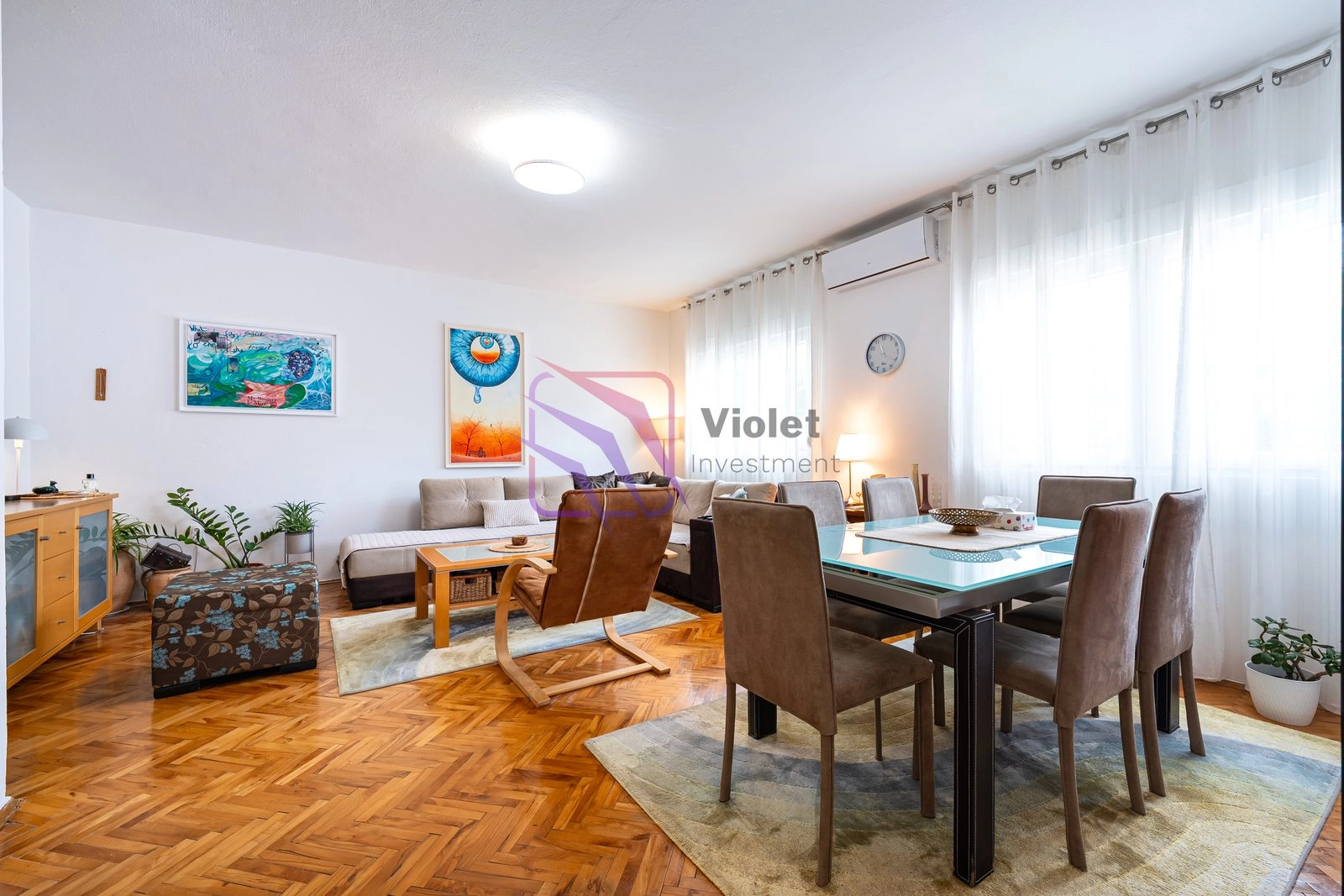 Namjesten-trosoban-stan-Dalmatinska-Podgorica-9 Izdavanje: Trosoban stan 100 m² – Dalmatinska, Podgorica — fotografija 10