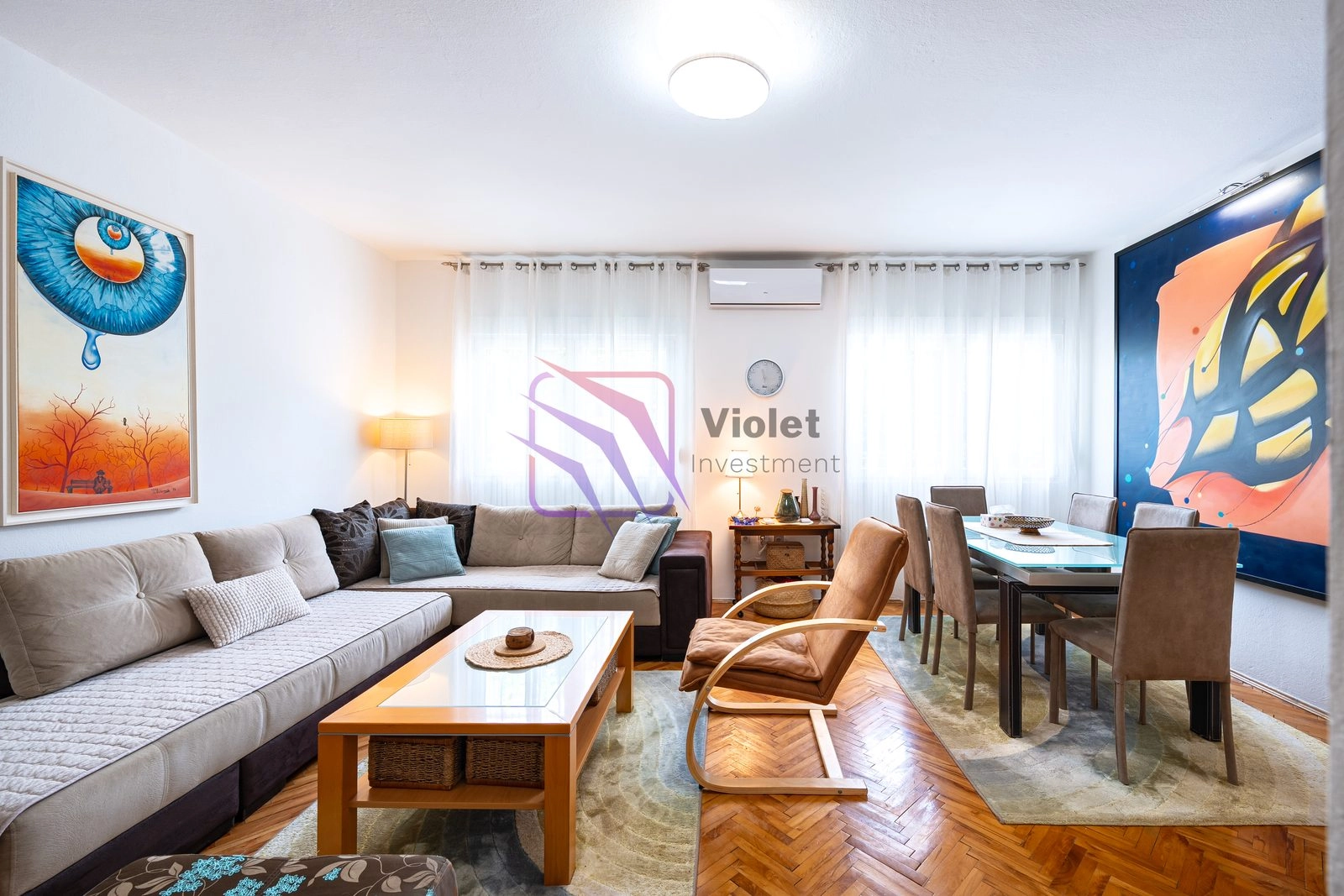 Namjesten-trosoban-stan-Dalmatinska-Podgorica-10 Izdavanje: Trosoban stan 100 m² – Dalmatinska, Podgorica — fotografija 11