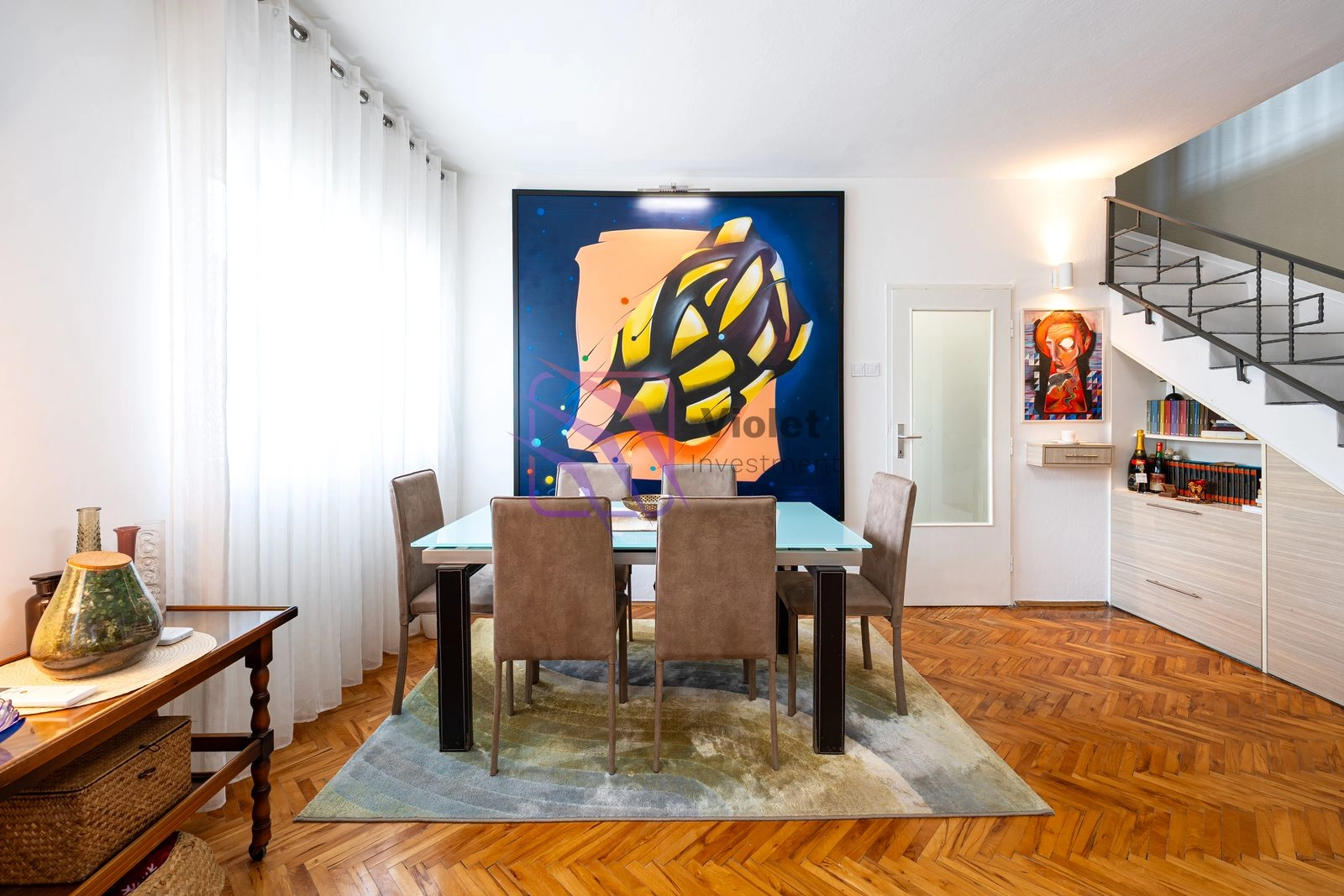 Namjesten-trosoban-stan-Dalmatinska-Podgorica-11 Izdavanje: Trosoban stan 100 m² – Dalmatinska, Podgorica — fotografija 12