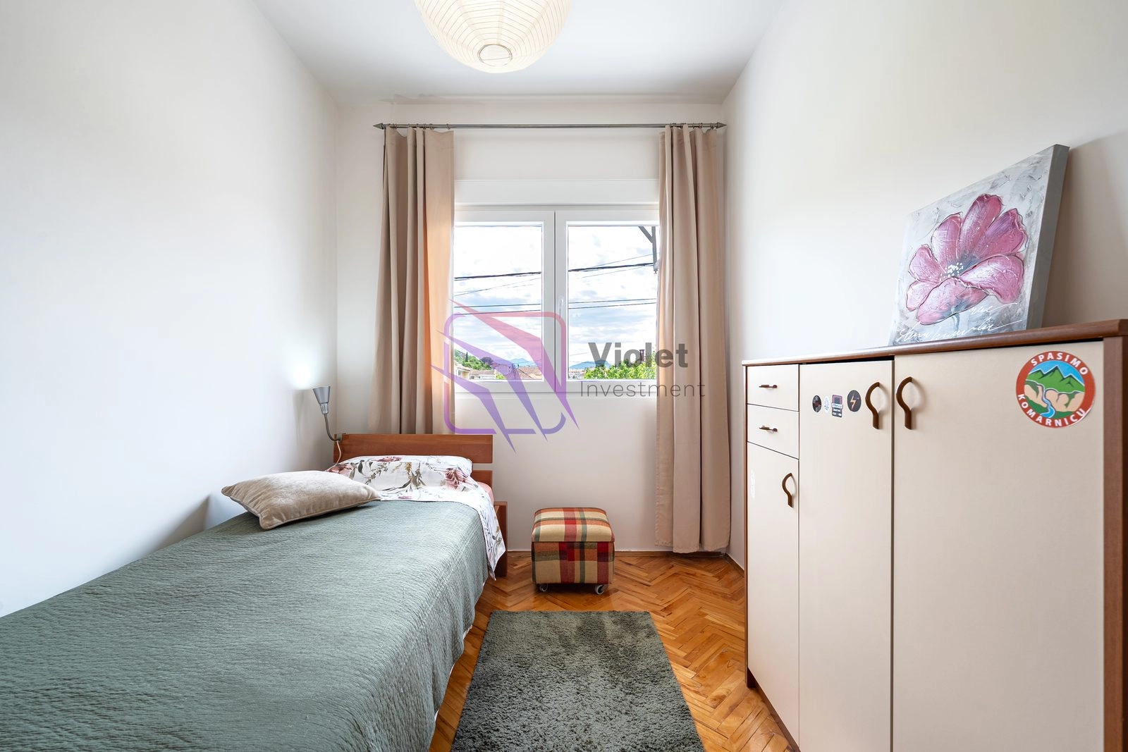 Namjesten-trosoban-stan-Dalmatinska-Podgorica-13 Izdavanje: Trosoban stan 100 m² – Dalmatinska, Podgorica — fotografija 14