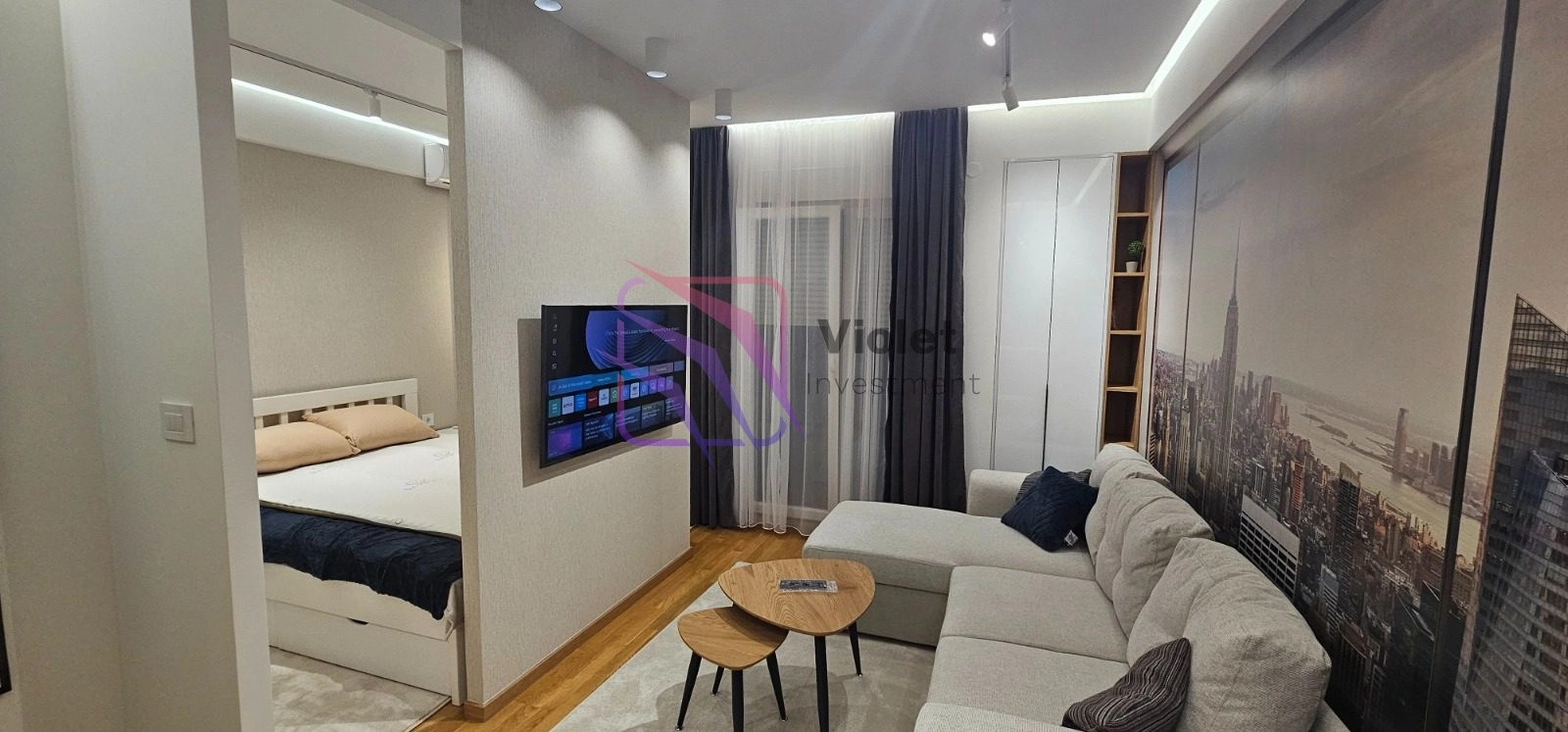 Jednosoban-stan-u-Zabjelu-Podgorica-1 Izdavanje: Jednosoban stan 38 m² – Zabjelo, Podgorica — fotografija 2