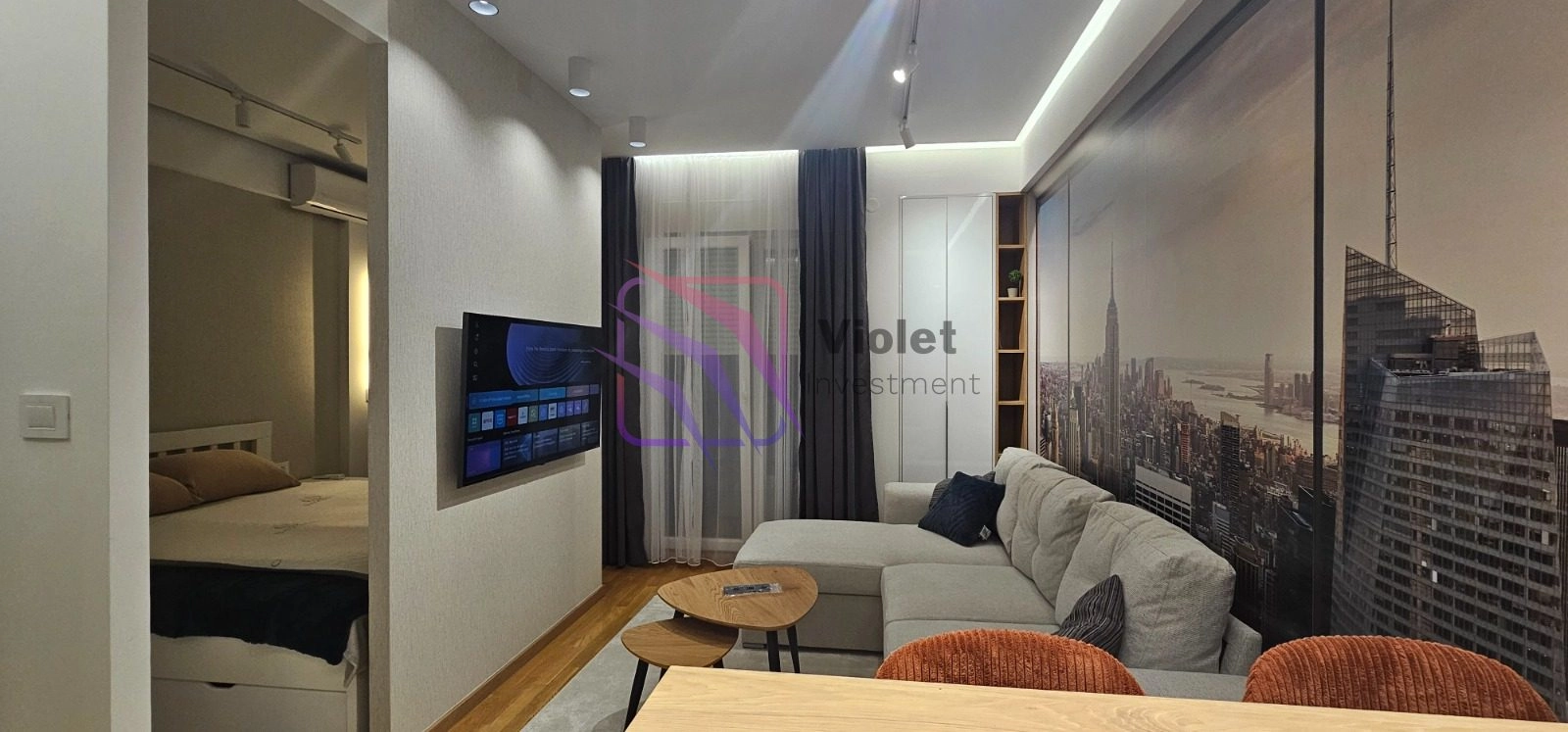 Jednosoban-stan-u-Zabjelu-Podgorica-3 Izdavanje: Jednosoban stan 38 m² – Zabjelo, Podgorica — fotografija 4