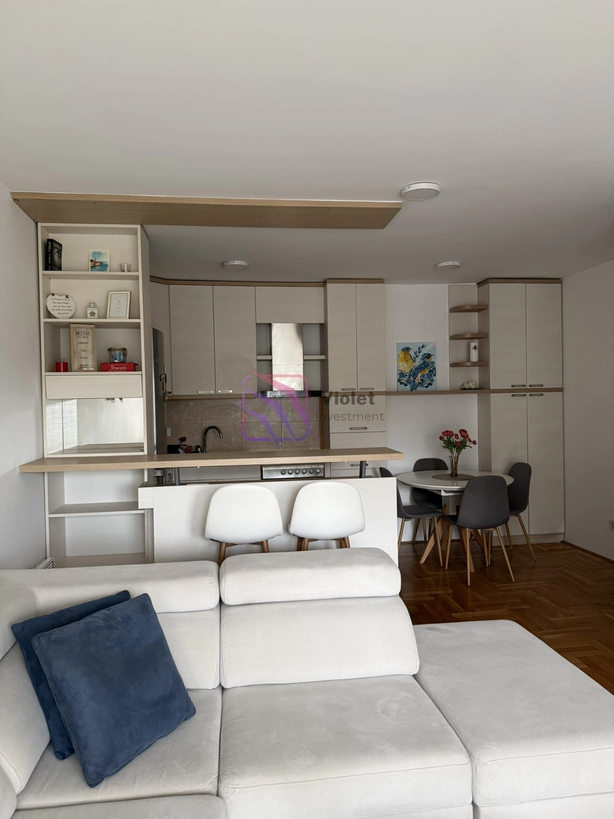 Dvosoban-stan-u-City-kvartu-Podgorica-1 Izdavanje: Dvosoban stan 56 m² – City kvart, Podgorica — fotografija 2