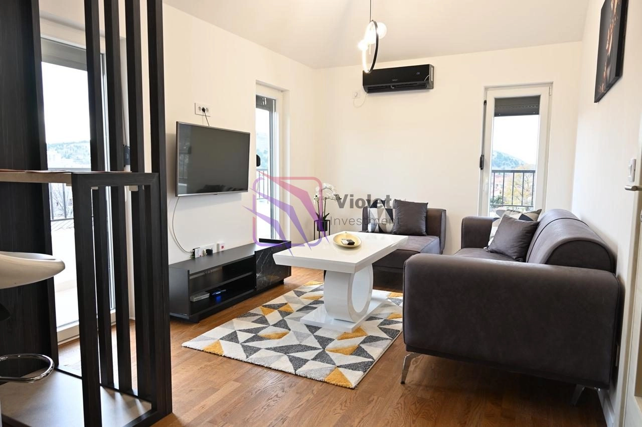 Jednosoban-namjesten-stan-u-Zagoricu-Podgorica-1 Izdavanje: Jednosoban stan 50 m² – Zagorič, Podgorica — fotografija 2