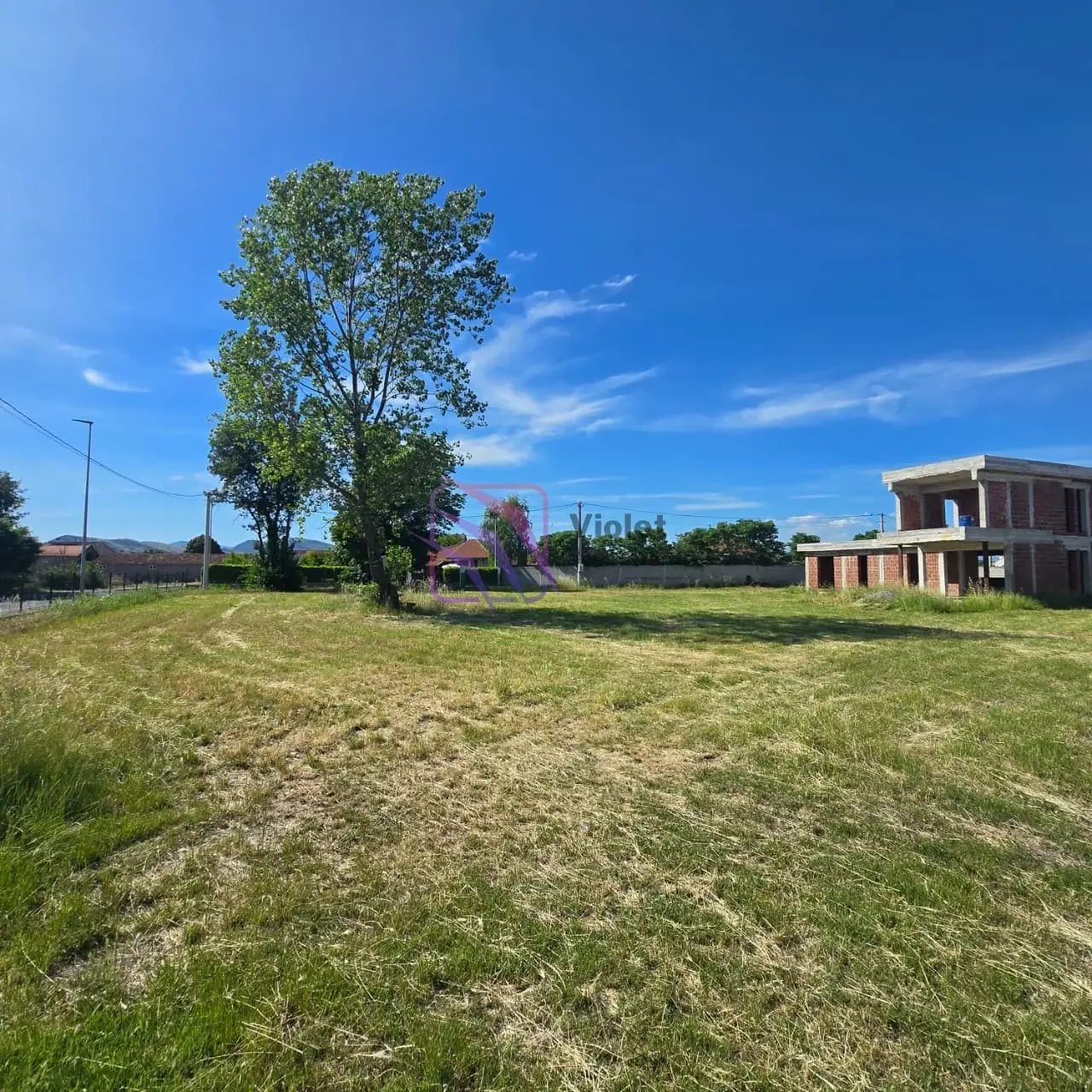 Plac-sa-kucom-u-izgradnji-u-Golubovcima-Podgorica-5 Plac 3.400 m² – Golubovci, Podgorica — fotografija 6