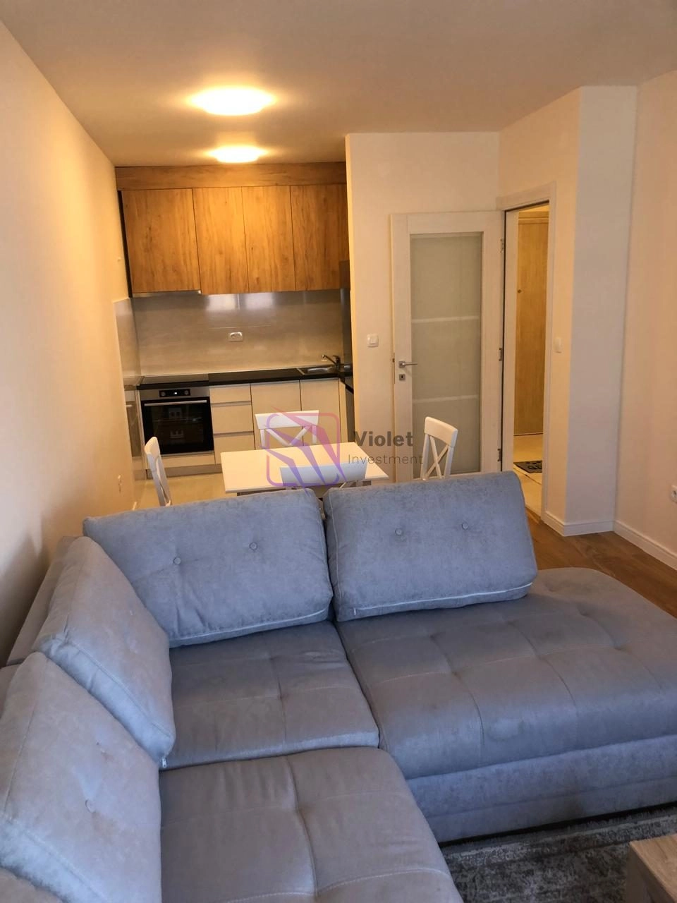 Namjesten-jednosoban-stan-Central-Point-Podgorica-3 Izdavanje: Jednosoban stan 46 m² – Central Point, Podgorica — fotografija 4